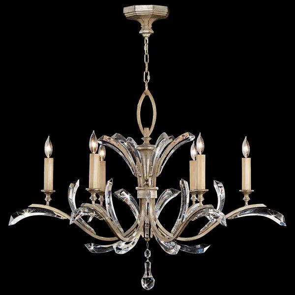 Alice Candle Round Chandelier 42"