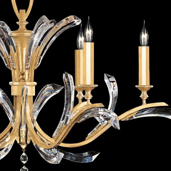 Alice Candle Round Chandelier 42"