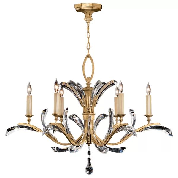 Alice Candle Round Chandelier 42"