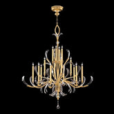 Alice Candle Arcs 2-Tier Chandelier 57"