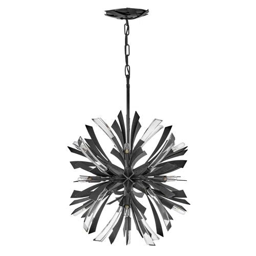 Bergamots Crystal Chandelier 22"D