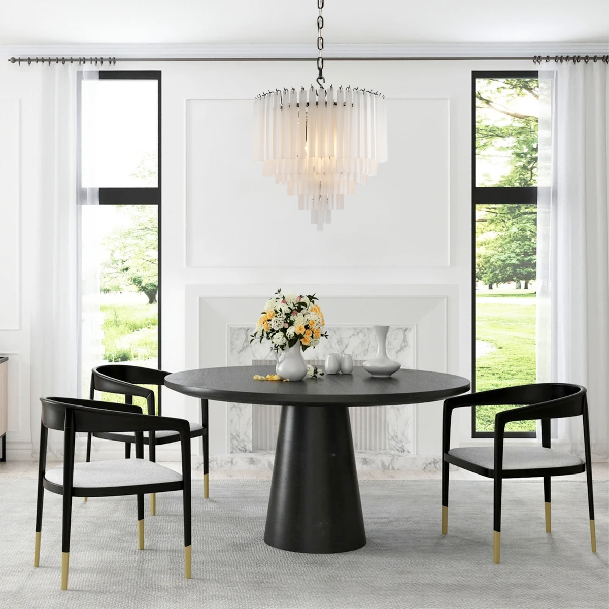 Bissy Round Chandelier
