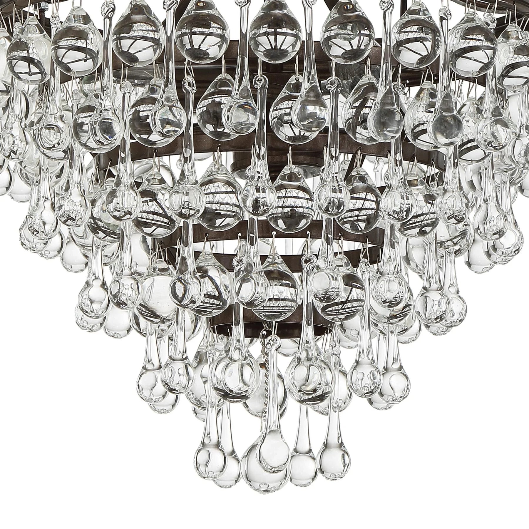 Calypso 13 Inch 3 Light Mini Chandelier