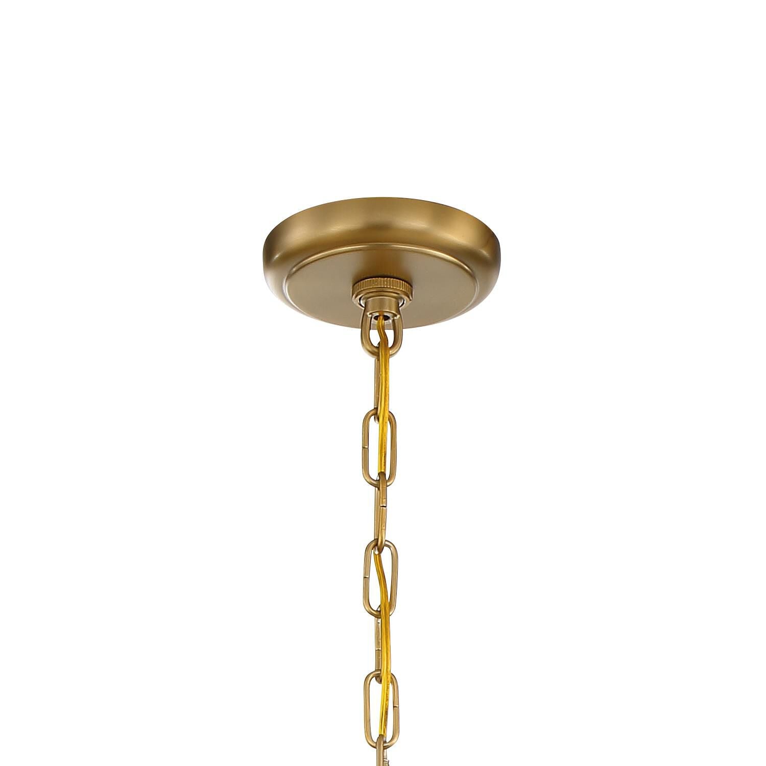 Crystorama Calypso 8-Light 25-Inch Chandelier, Clear Glass Accents