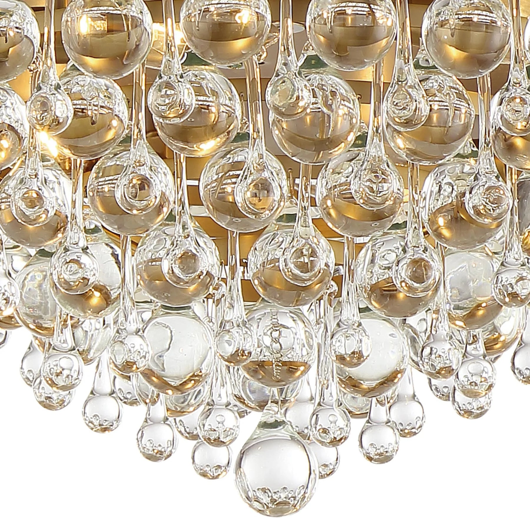 Calypso 20 Inch 6-Light Crystal Flush Mount
