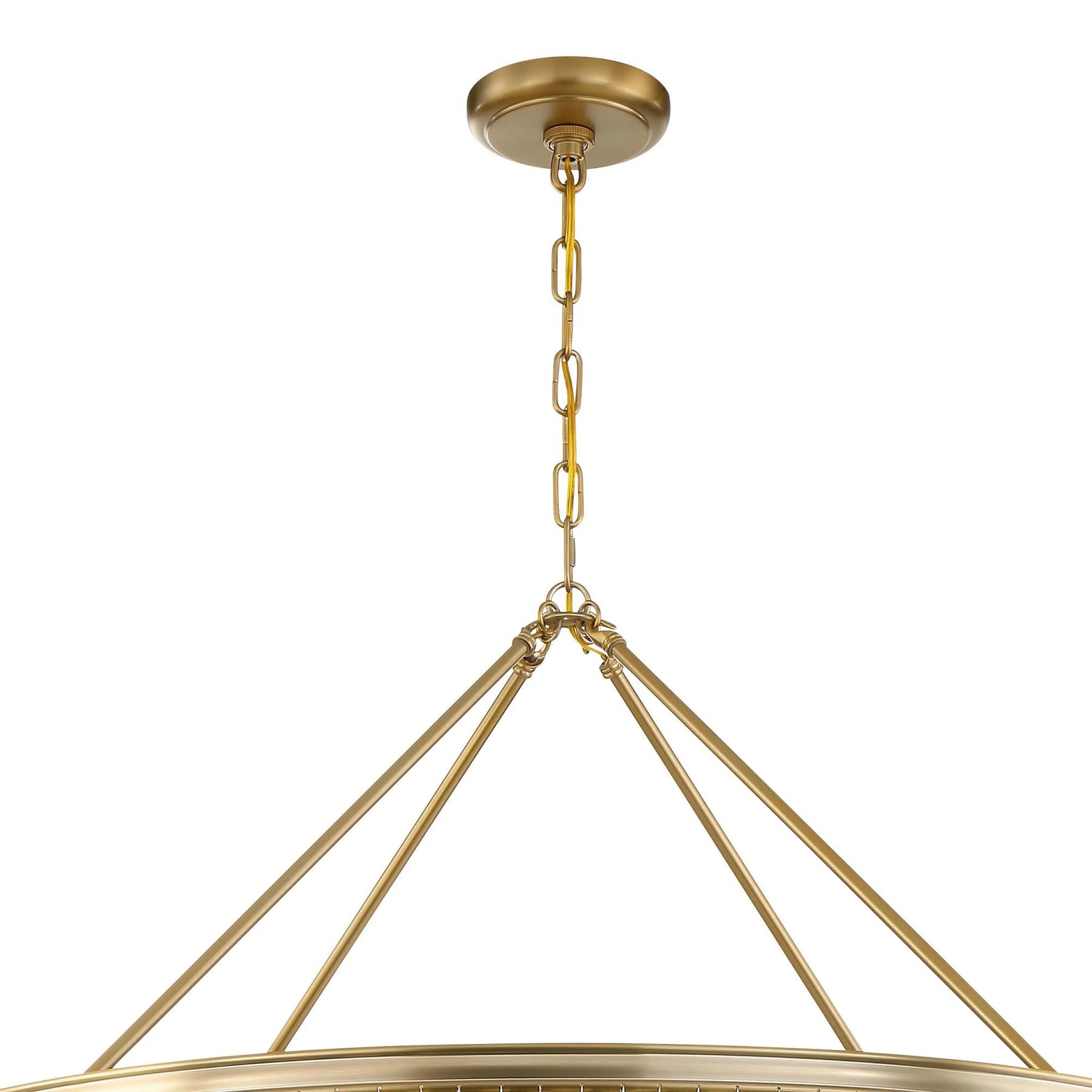 Calypso 8-Light Chandelier with Clear Crystal Drops