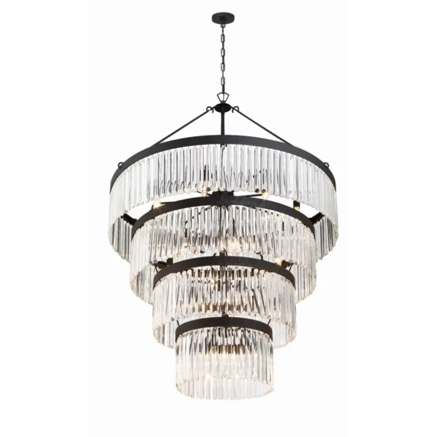 Eleanor 4-Tier Round Chandelier 40"