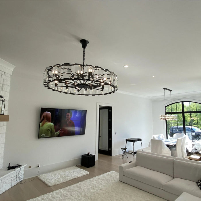 Charles Modern Crystal Round Chandelier
