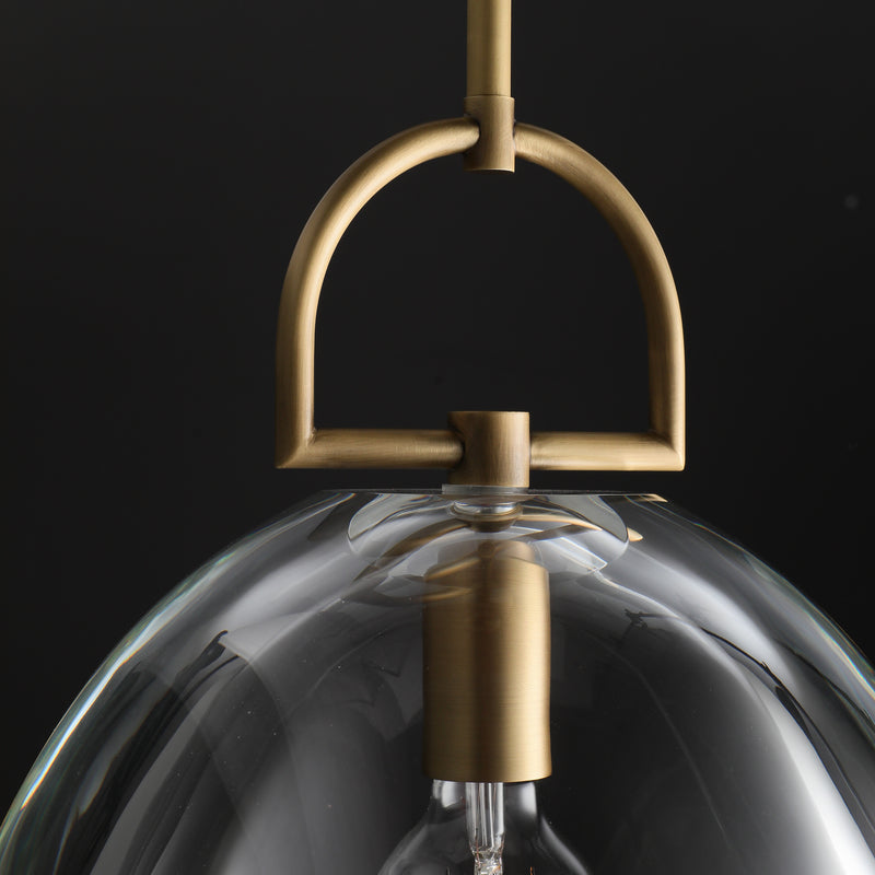 Brandon Dome Pendant 7"/ 11"/14", Kitchen Island Pendant Lamp Fixture