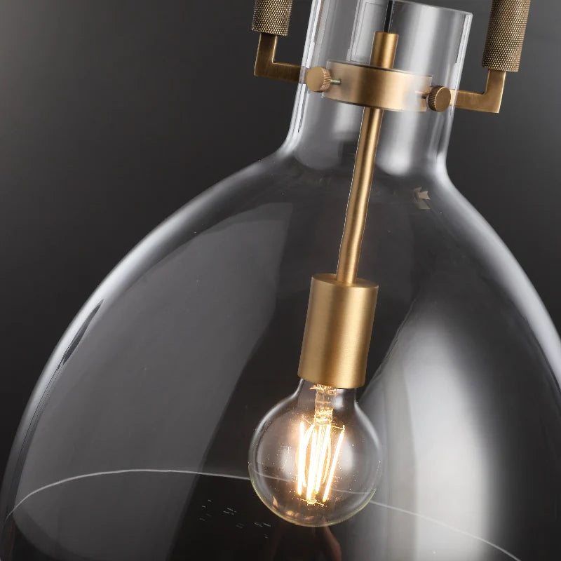 Funda Modern Glass Cloche Modern Pendant Light