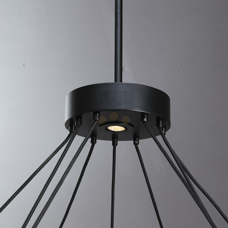 Planets 2-Tier Round Chandelier 60", Decoration Lamp