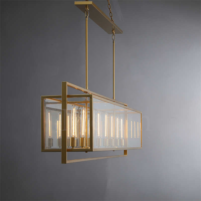 Backward Series Glass chandelier for Living room, Dining Table