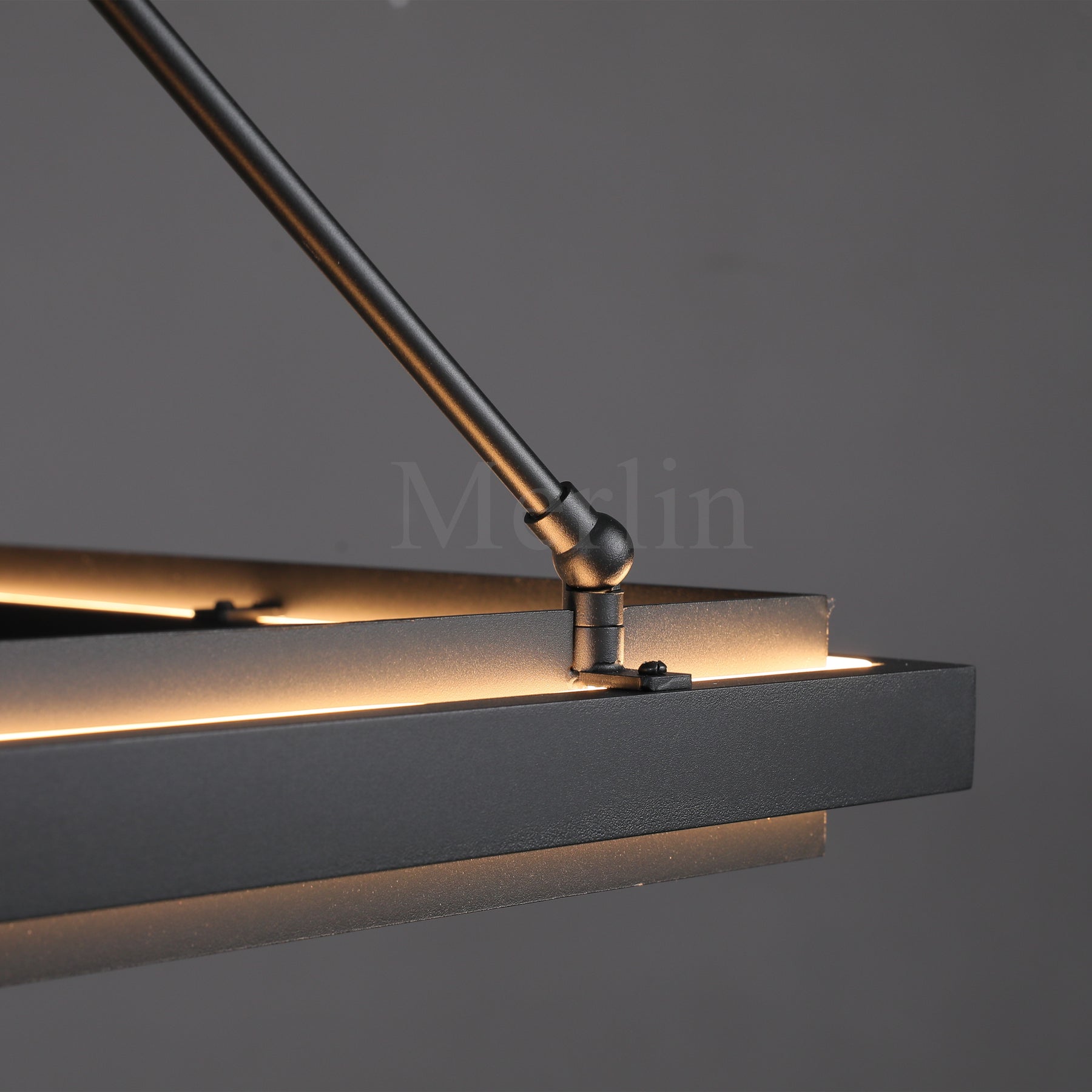 George Elegant Modern Lamp Fixture, Metal Chandelier for Living Room, Bedroom, Dining Room