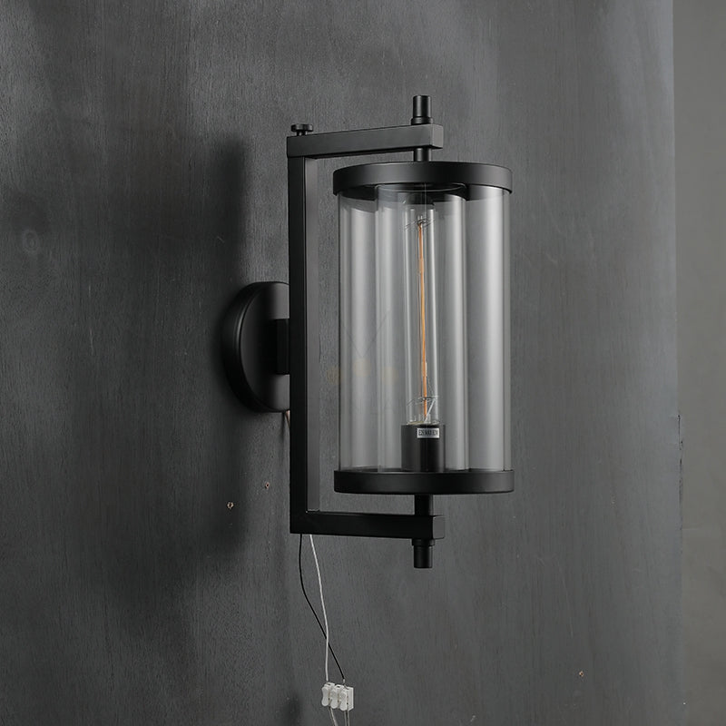 Danny Round Outdoor Sconce 16" 23'', Modern Wall Lamp