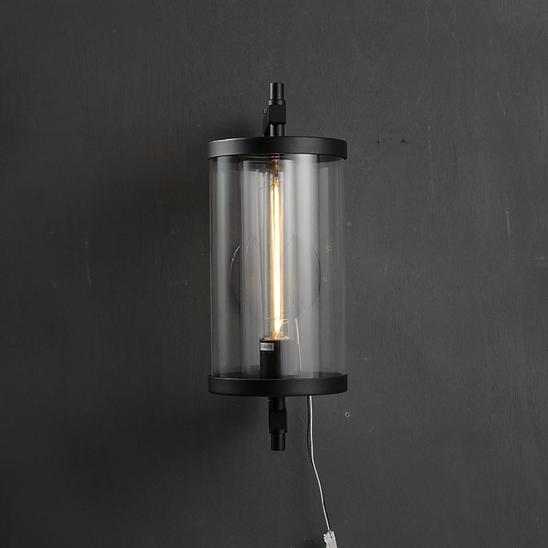 Danny Round Outdoor Sconce 16" 23'', Modern Wall Lamp