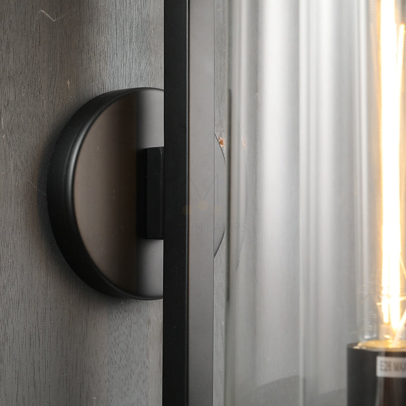 Danny Round Outdoor Sconce 16" 23'', Modern Wall Lamp
