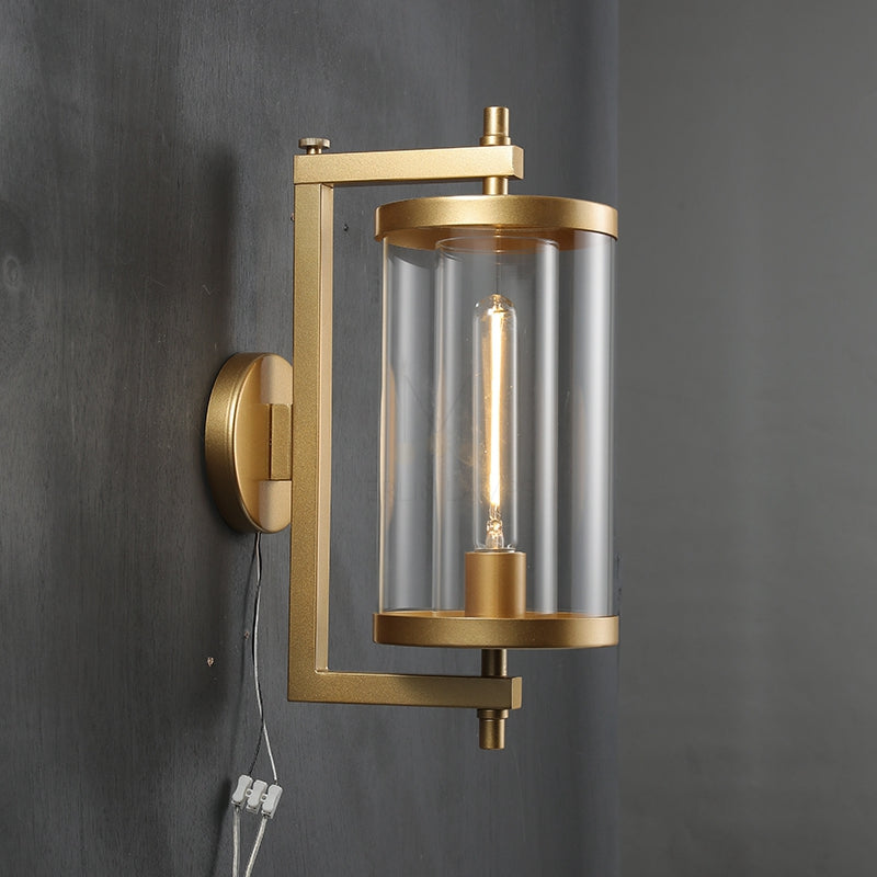Danny Round Outdoor Sconce 16" 23'', Modern Wall Lamp