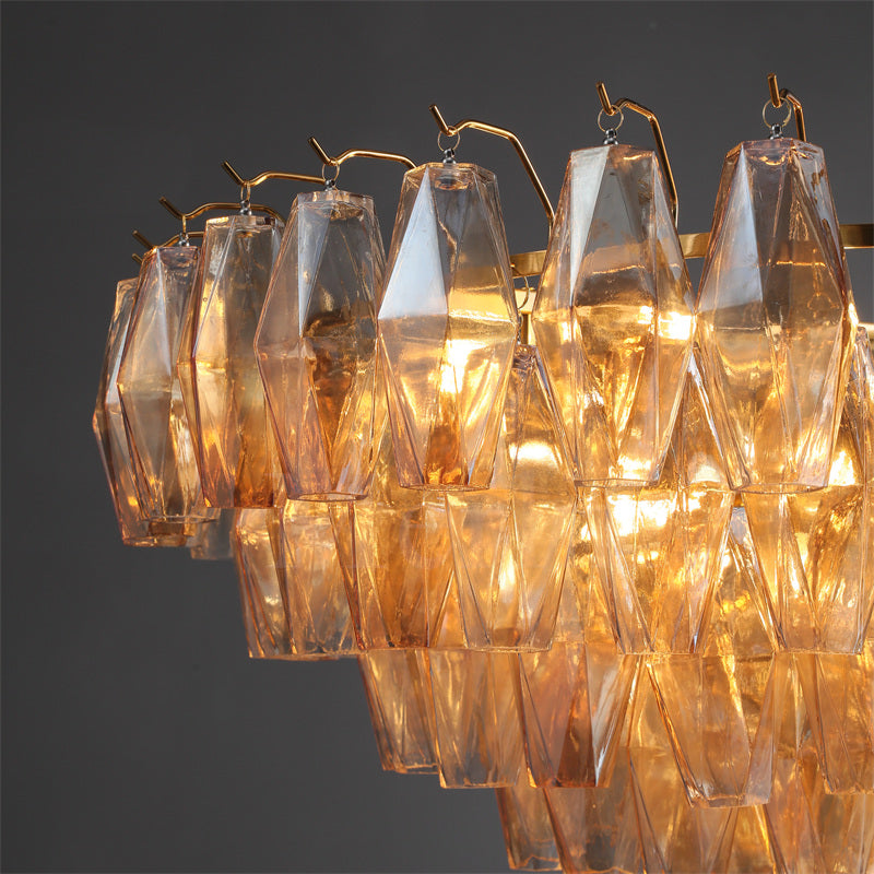Renee Luxurious Chandelier Lighting Fixture for Grand Living Spaces 37" 47" 62"
