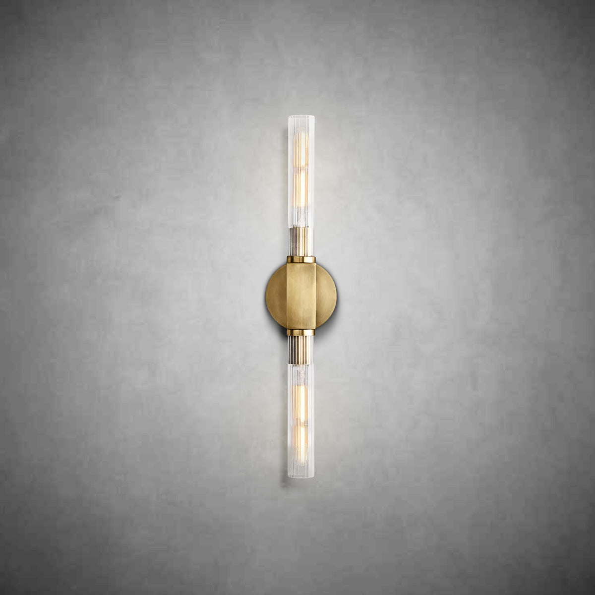 Pulse Glass Linear Wall Sconce