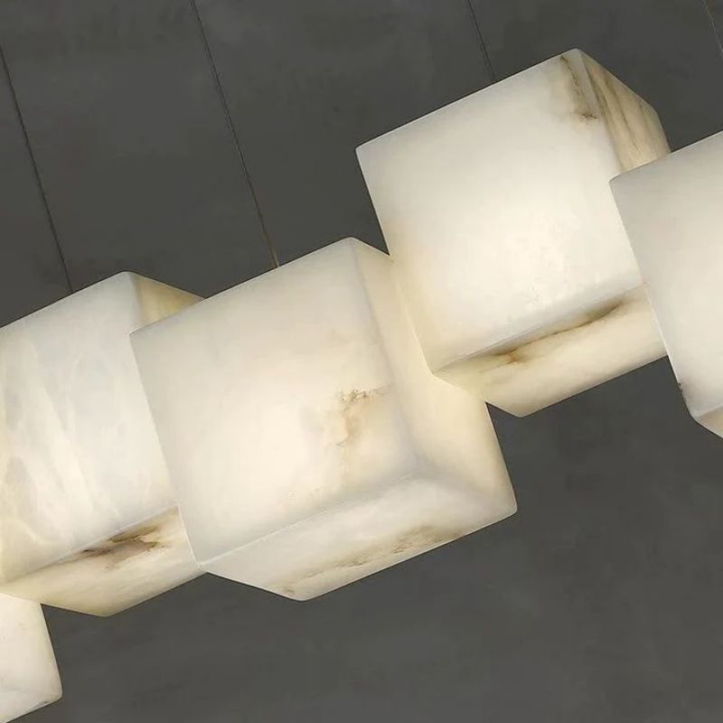 Merlin Labster Cubic Rectangular Chandelier