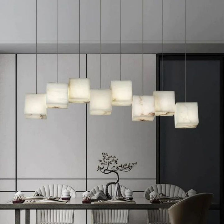Merlin Labster Cubic Rectangular Chandelier