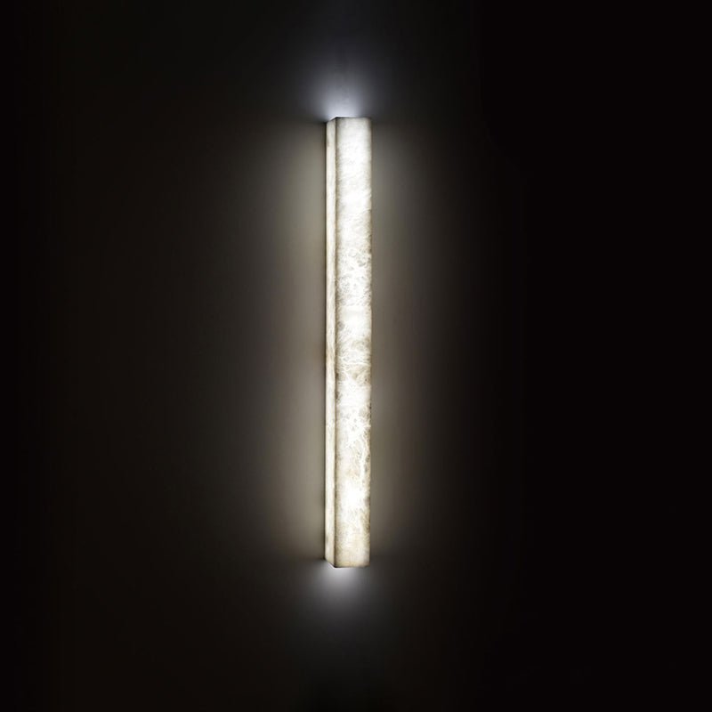 Chloe Indoor Kitchen Island Alabaster Wall Light