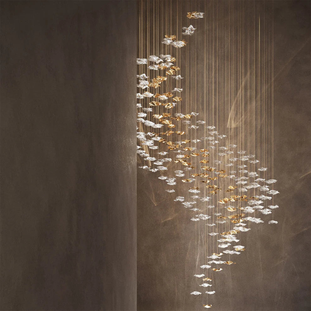 Tidal Art Glass Chandelier
