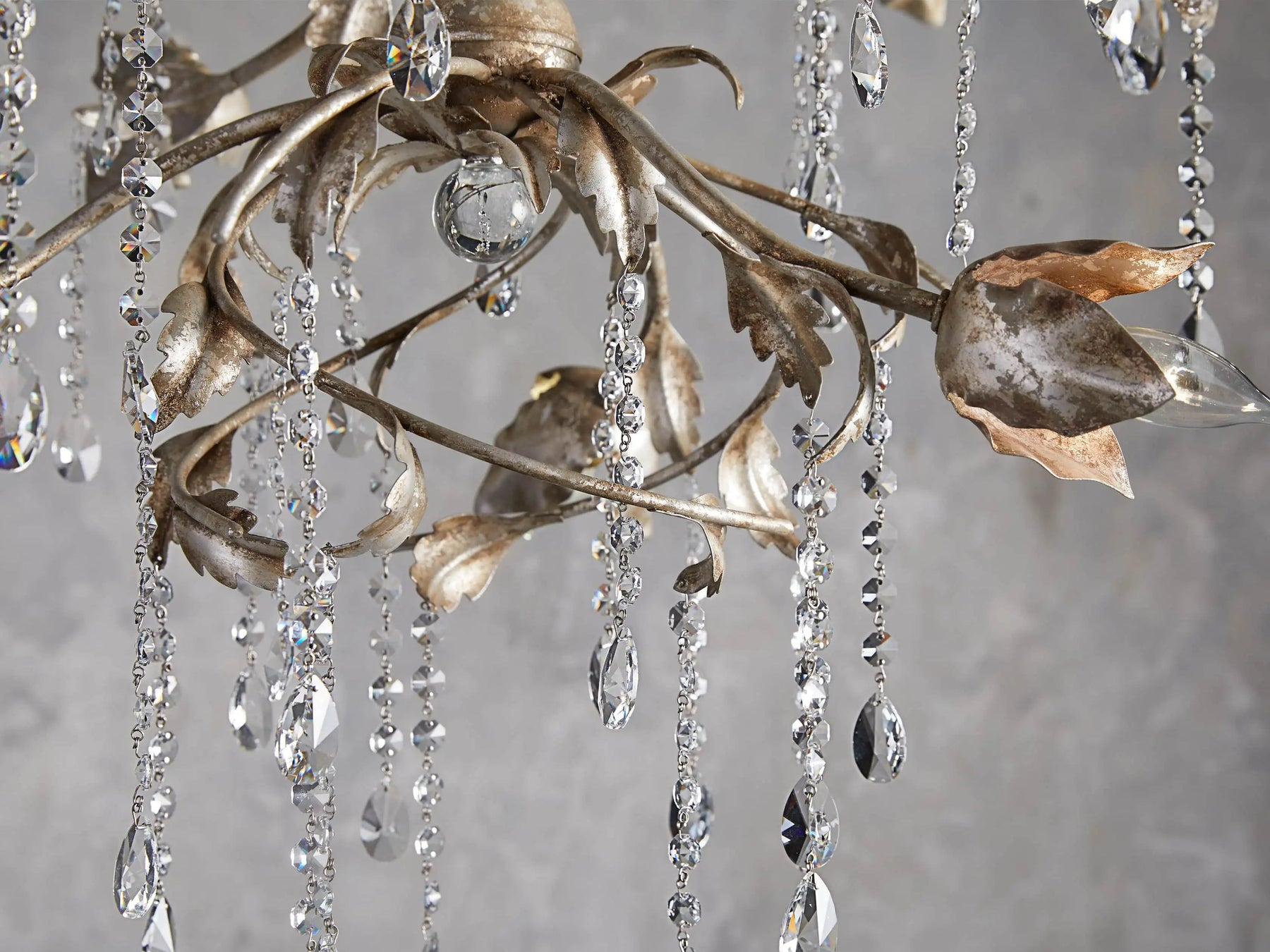 Viticcio Round Silver Chandelier