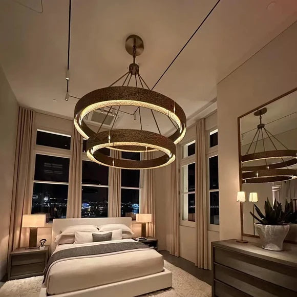 Venus 2-Tier RoundChandelier60"