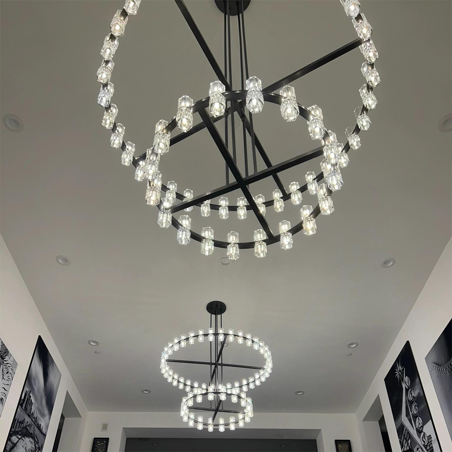Reger High-End 2-Tier Chandelier For Living Room Dinig Room