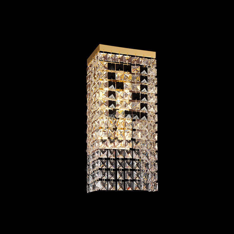 Designer Style Crystal Chandelier Elegant Round Ceiling Lighting Fixture for Living/ Dining Room