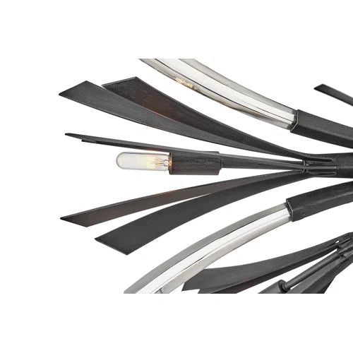 Bergamots 13 Lights Chandelier 42"H