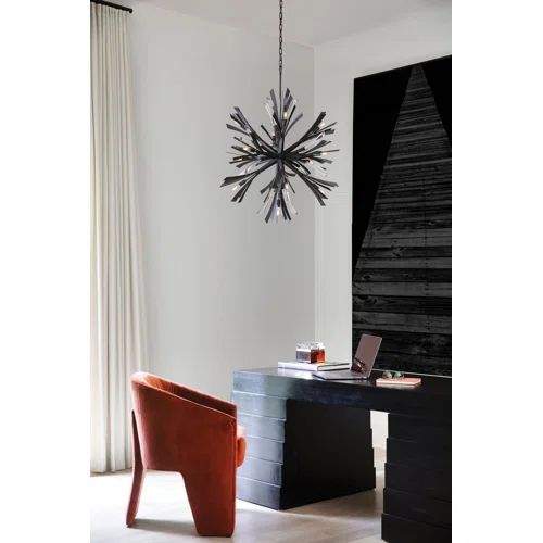 Bergamots 13 Lights Chandelier 42"H
