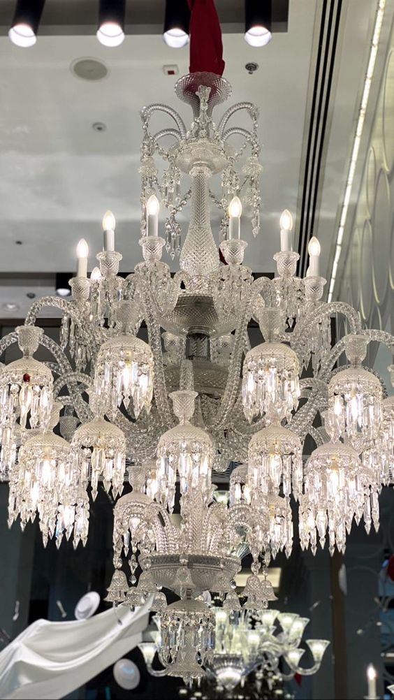 Luxury Royal Large Multi-layers Candle Crystal Chandelier For Living Room/Hall Decoration