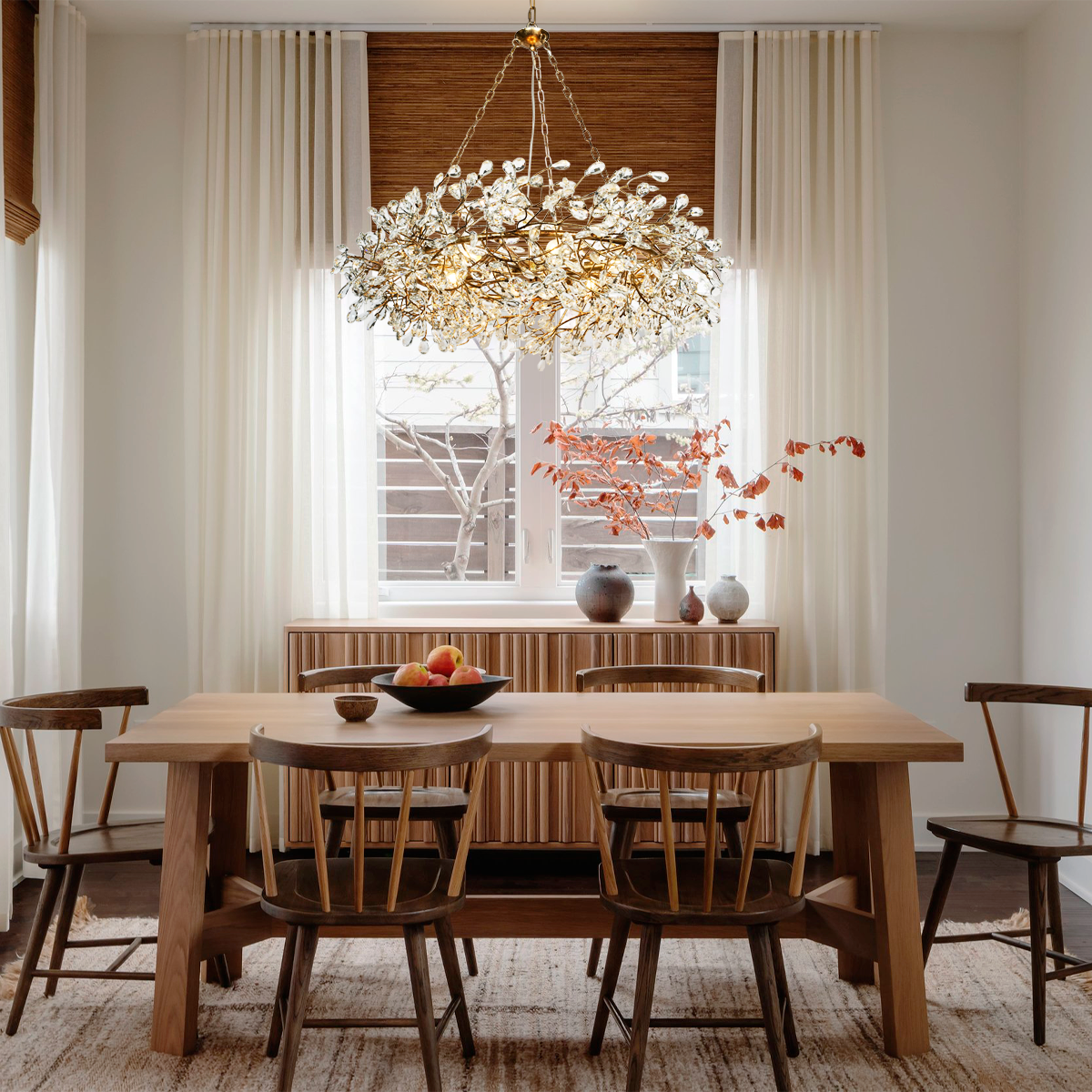 Fiore Crown Chandelier 39" 48" 60“