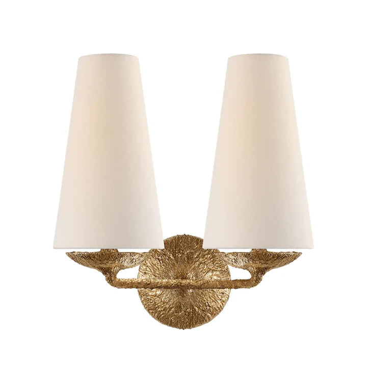 Vertical Chandelier/Wall Light in Bronze/Black/White Finish Color