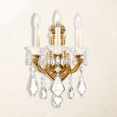 Merlinlamps 5071 La Scala 3-lt 17" Tall Wall Sconce
