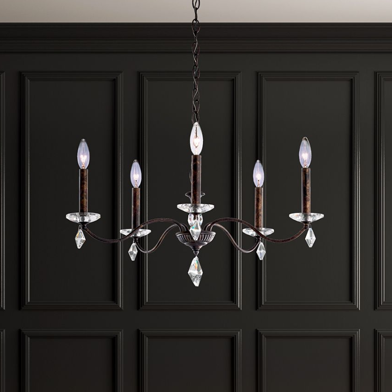 Merlinlamps MD1005 Modique 5-lt 27" Chandelier