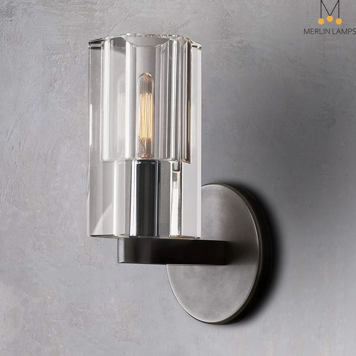 Reger Glass Wall Sconce