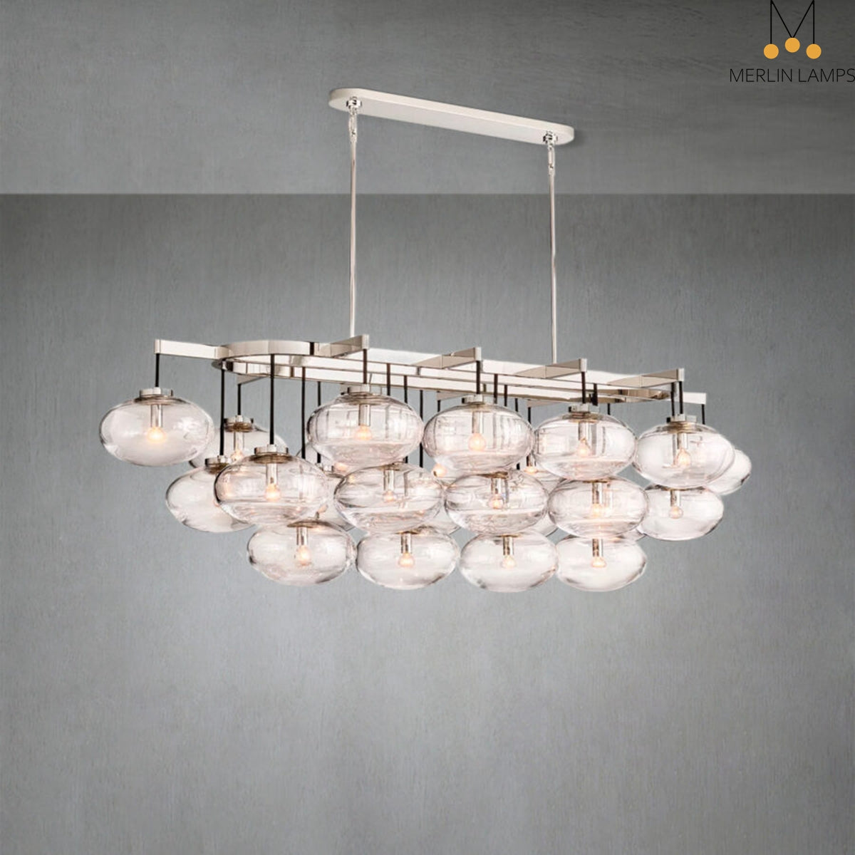 Calus Linear Chandelier 72"