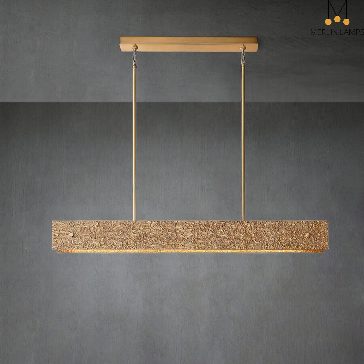 Venus Rectangular Chandelier 54″