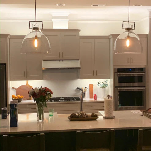 Funda Modern Glass Cloche Modern Pendant Light