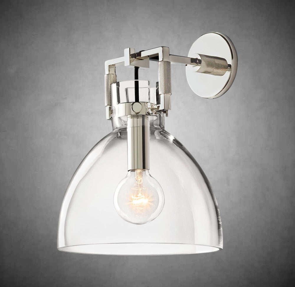 Funda Glass Cloche Sconce 8" 10"