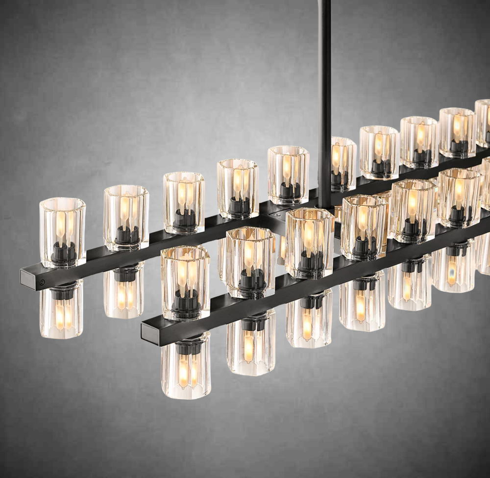 Reger Rectangular Chandelier 54" 72"