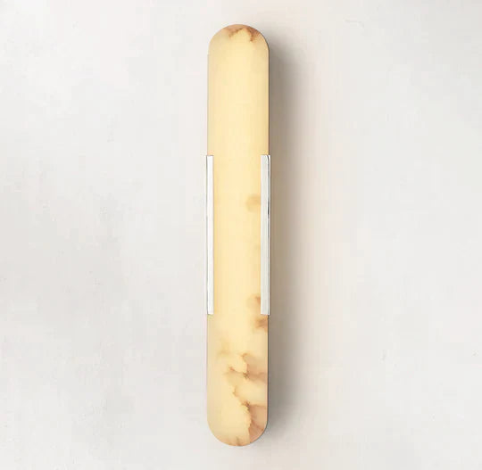 Koltin Melange Elongated Alabaster Wall Sconce, Modern Indoor Decor Wall Lamp Fixtures Wall Light Fixtures J-CHANDELIER