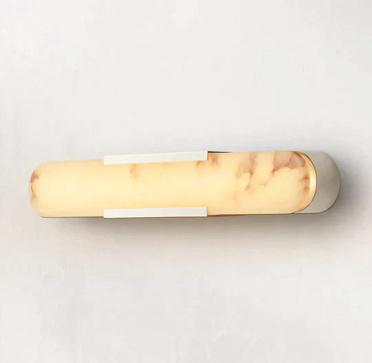 Koltin Melange Elongated Alabaster Wall Sconce, Modern Indoor Decor Wall Lamp Fixtures Wall Light Fixtures J-CHANDELIER