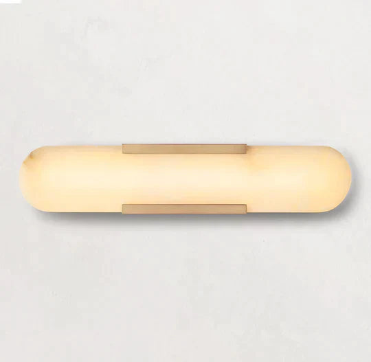 Koltin Melange Elongated Alabaster Wall Sconce, Modern Indoor Decor Wall Lamp Fixtures Wall Light Fixtures J-CHANDELIER