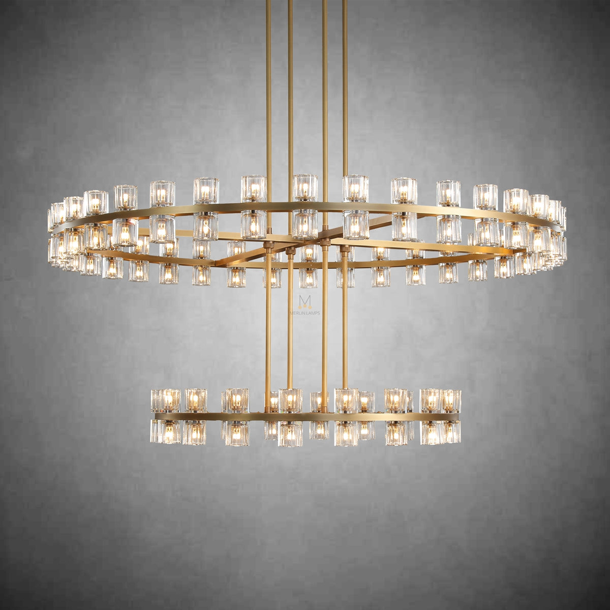 Reger High-End 2-Tier Chandelier For Living Room Dinig Room