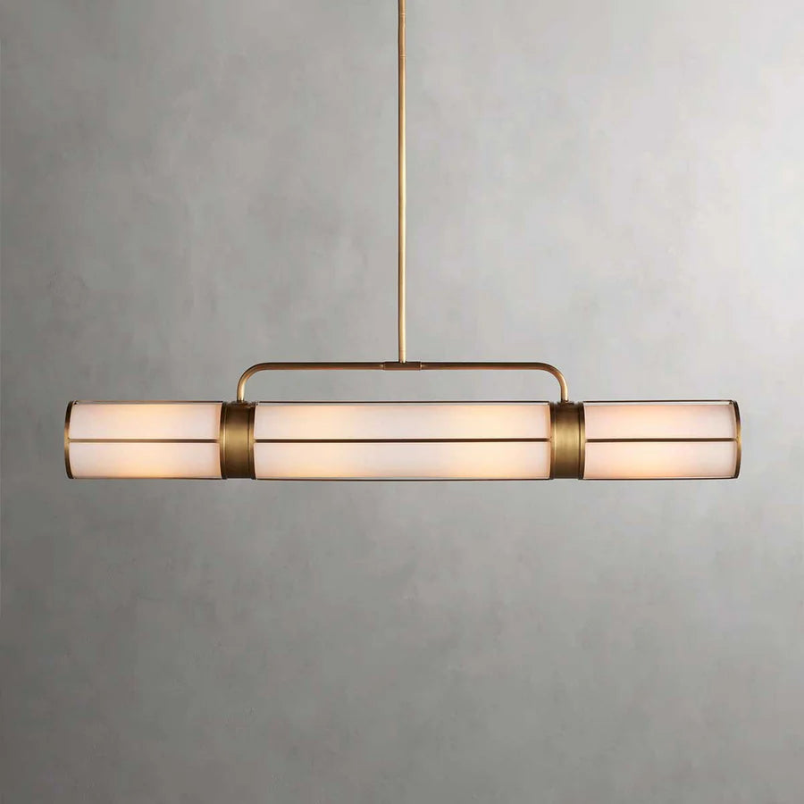 Remming Linear Pendant-Merlin Lamps-54"-Brass-merlinlamps