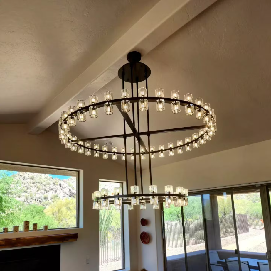 Reger High-End 2-Tier Chandelier For Living Room Dinig Room